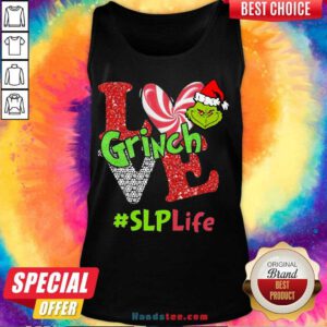 Funny Love Grinch #SLP Life Christmas Tank Top- Design By Handstee.com