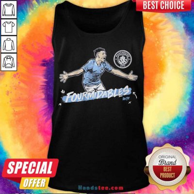 Manchester City Formidables Tank-Top- Design By Handstee.com