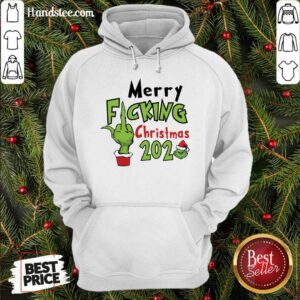 Funny Merry Fucking Christmas 2020 Hoodie- Design By Handstee.com