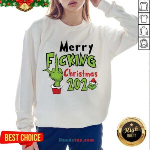 Funny Merry Fucking Christmas 2020 Sweatshirt- Design By Handstee.com