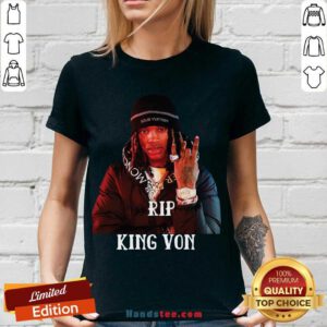 Rip King You V-neck- Design By Handstee.com