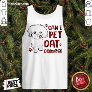 Shih Tzu Can I Pet Dat Dawg Tank-Top- Design By Handstee.com