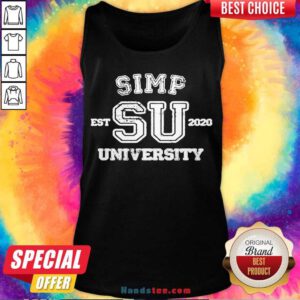 Simp University Simp Nation Meme SIMP Tank-Top- Design By Handstee.com