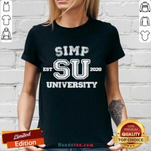 Simp University Simp Nation Meme SIMP V-neck- Design By Handstee.com
