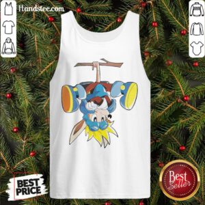 Funny Sonic Monkey Rocket Knight Tank Top- Design By Handstee.com