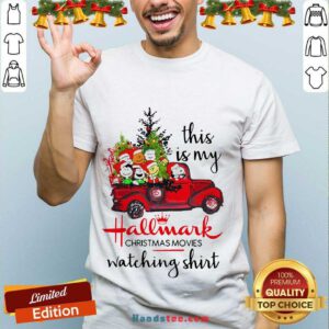 Funny The Peanuts This Is My Hallmark Christmas Movies Watching Shirt- Design By Handstee.com
