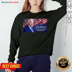 Good 46Th President Joe Biden Elected American Sweatshirt- Design By Handstee.com