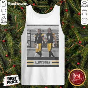 Good Ben Roethlisberger Justin Hunter Always Open Pittsburgh Steelers Tank-Top- Design By Handstee.com