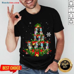 Good Cavalier King Charles Spaniel Christmas Tree Dog Mask Xmas Cute Gift Shirt- Design By Handstee.com