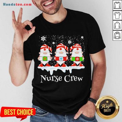 Gnome Nurse Crew Merry Christmas 2020 Shirt- Design By Handstee.com