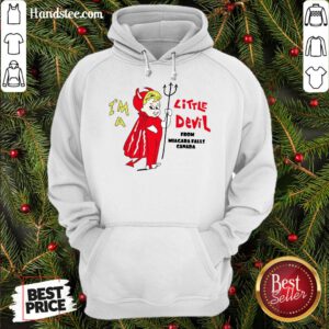 Good I’m A Little Devil From Niagara Falls Canada Hoodie- Design By Handstee.com
