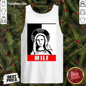 Good Milf Virgin Mary For Christmas Tank-Top- Design By Proposetees.com