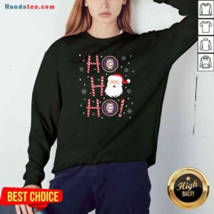 Good Santa Claus Ho Ho Ho Chicago Bears Christmas Sweatshirt- Design By Proposetees.com