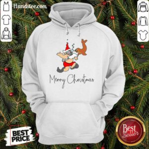 Good Santa Merry Christmas Hoodie- Design By Handstee.com