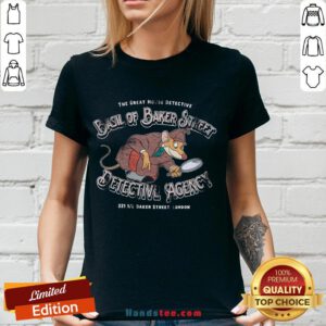Good The Great Mouse Detective Basil of Baker Street V-neck- Design By Handstee.com