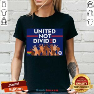 Good United Not Divided Joe Biden 2020 V-neck- Design By Handstee.com