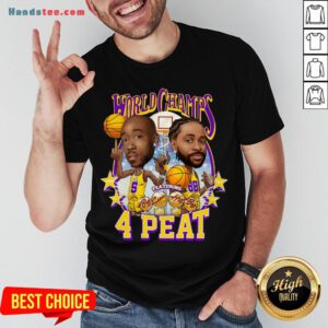 Happy Freddie Gibbs World Champs 4 Peat Shirt- Design By Handstee.com