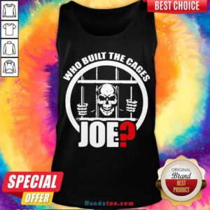 Happy Skull Who Built The Cages Joe Tank Top- Design By Handstee.com