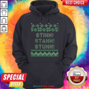 Grateful Stink Stank Stunk Christmas Hoodie - Design By Handstee.com