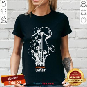 Hot Bass Players United V-neck- Design By Handstee.com
