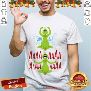 Hot Grinch Yoga Inhale Aaa Christmas Shirt- Design By Handstee.com
