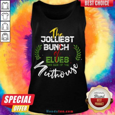 Hot Jolliest Bunch of A Holes Tank Top- Design By Handstee.com