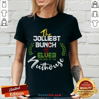 Hot Jolliest Bunch of A Holes V-neck- Design By Handstee.com