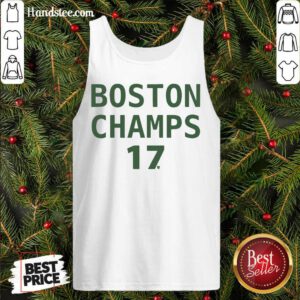 Nice Boston Champs 17 Tank-Top- Design By Handstee.com