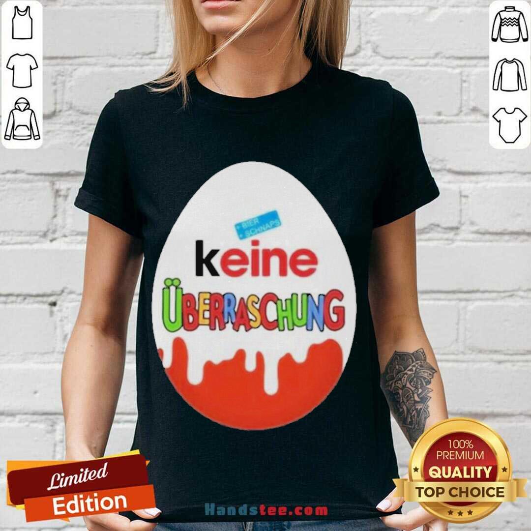 Keine Uberraschung Schon Wieder Besoffen V-neck- Design By Handstee.com