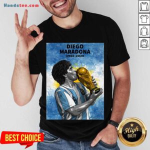 Maradona Rest in Peace Legend Shirt- Design By Handstee.com