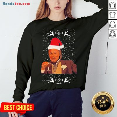 Nice Merry Christmas Leonardo Dicaprio Wine Meme Sweat Sweatshirt- Design By Handstee.com