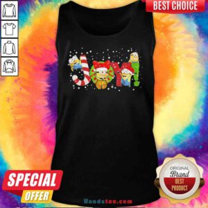 Nice Minions Joy Christmas Tank-Top- Design By Proposetees.com
