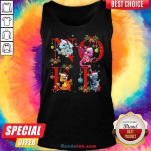 Nice Noel Funny Dragon And Christmas Tank-Top- Design By Proposetees.com