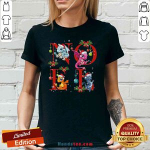 Nice Noel Funny Dragon And Christmas V-neck- Design By Proposetees.com
