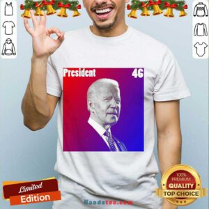 Nice President 46 Joe Biden American Solarized Superman Shirt- Design By Handstee.com