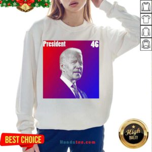 Nice President 46 Joe Biden American Solarized Superman Sweatshirt- Design By Handstee.com