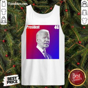 Nice President 46 Joe Biden American Solarized Superman Tank Top- Design By Handstee.com