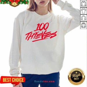 Official Los Angeles 100 Thieves Sweatshirt- Design By Handstee.com