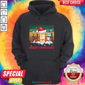Merry Christmas Vintage Hoodie- Design By Handstee.com