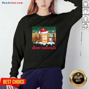 Merry Christmas Vintage Sweatshirt- Design By Handstee.com