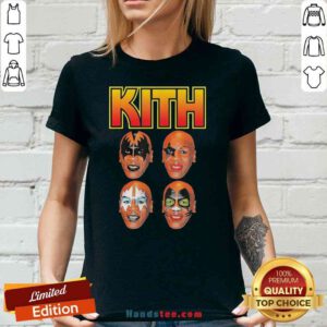 Official Wither Mike Tyson Kith V-neck- Design By Proposetees.com