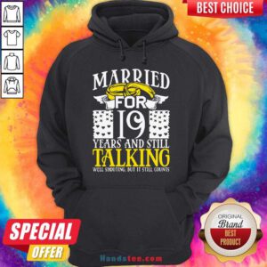 19th Wedding Anniversary For Wife Her Marriage Hoodie- Design By Handstee.com