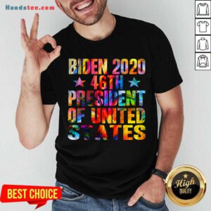 Original Biden 2020 46Th President Of United States T-Shirt- Design By Handstee.com
