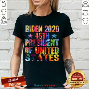 Original Biden 2020 46Th President Of United States V-neck- Design By Handstee.com