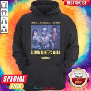 Cara Dune The Mandalorian Greef Karga Bounty Hunters Guild Hoodie- Design By Handstee.com