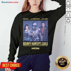 Cara Dune The Mandalorian Greef Karga Bounty Hunters Guild Sweatshirt- Design By Handstee.com