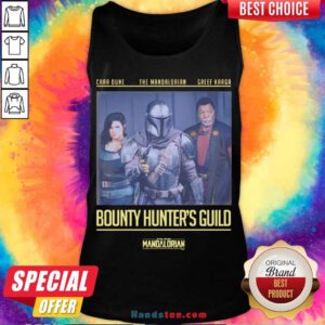 Cara Dune The Mandalorian Greef Karga Bounty Hunters Guild Tank-Top- Design By Handstee.com
