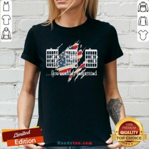 Original Guitar Chords You Wouldn’t Understand American Flag V-neck- Design By Handstee.com