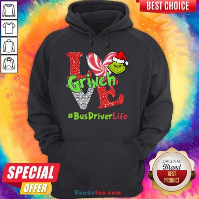 Love Grinch #Busdriverlife Christmas Hoodie- Design By Handstee.com