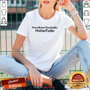 Original Peanut Butter Chocolate Bar Mother Fucker V-neck- Design By Handstee.com